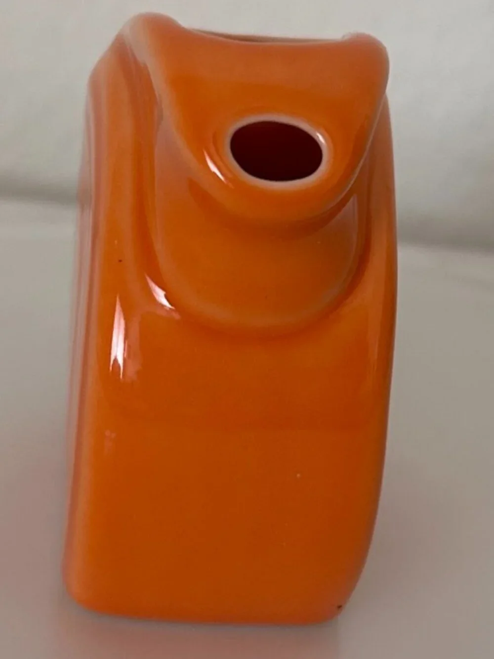 Fiesta Orange Mini Disk Pitcher